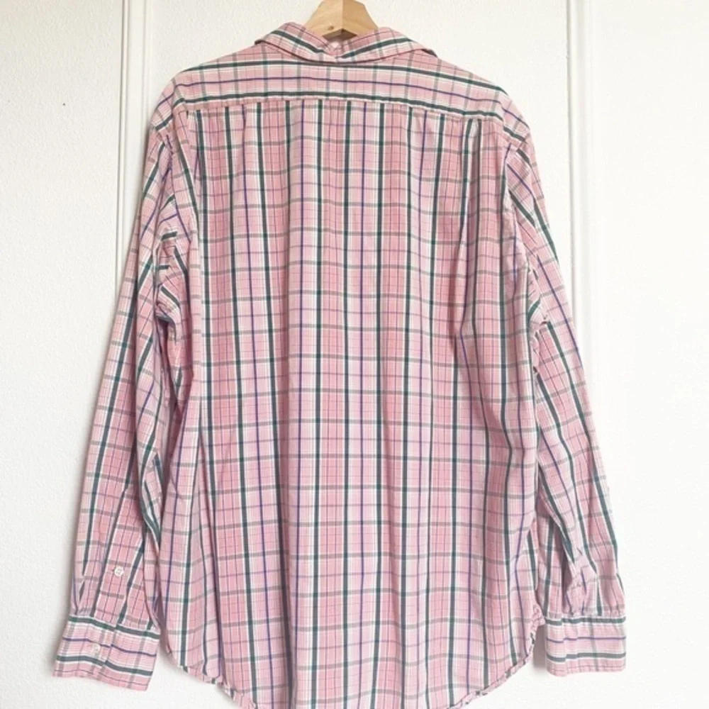Polo Raplh Lauren Men’s plaid button down shirt spring casual shirt XL